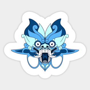 Demon Satan Sticker